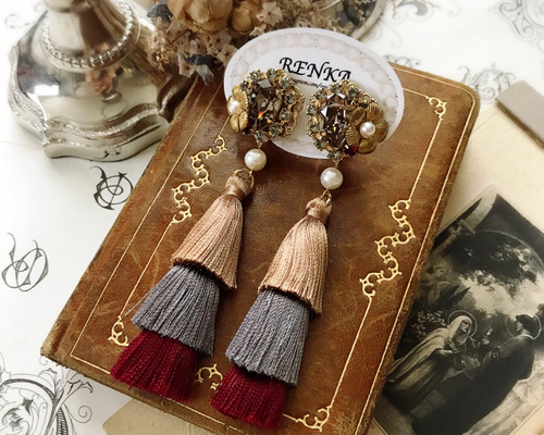 くりす様専用☆ASAMI 筋違い FUJIKAWA イヤーカフ 