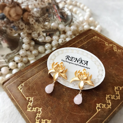 ローズクォーツ ピアス（スタッド・一粒） の人気通販｜Creema
