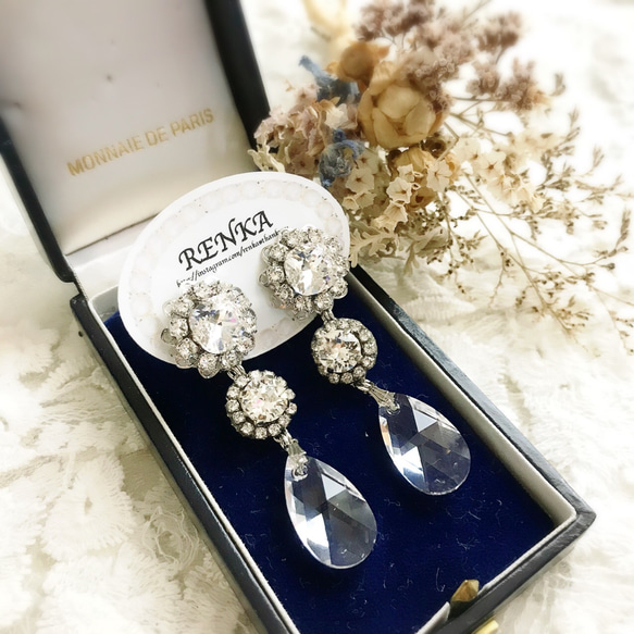 SWAROVSKI(スワロフスキー) イヤリング -