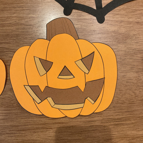 ハロウィン 秋 壁面飾り カボチャ クモ その他インテリア雑貨