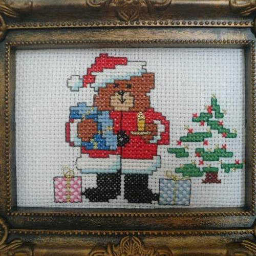 クロスステッチ刺繍　額縁入り OLY-K7588 オリムパスクロスステッチ刺繍キット ART GALLERY ミニ