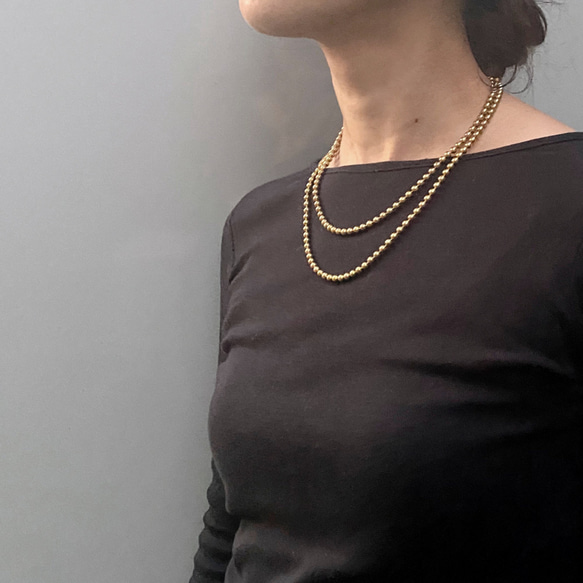 Ball Necklace L NC-026 3枚目の画像