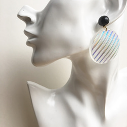 Shiny plate earrings No.205 5枚目の画像
