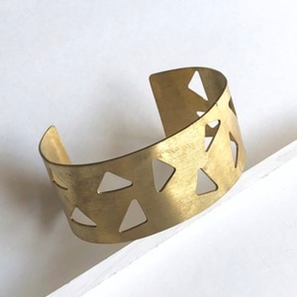 Triangle plate bangle No.803 3枚目の画像