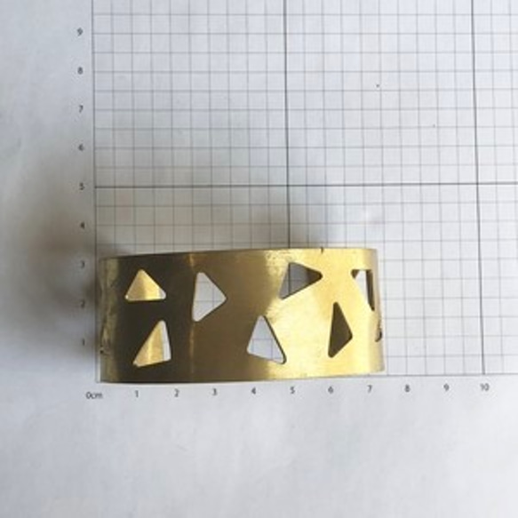 Triangle plate bangle No.803 5枚目の画像