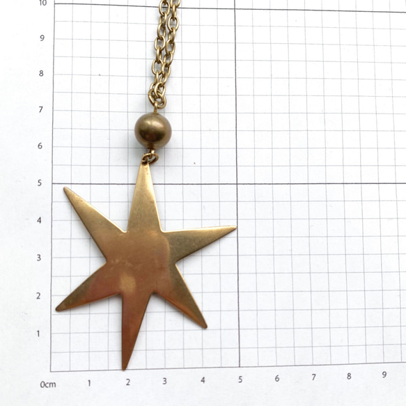 Sparkling star necklace NC-003 6枚目の画像