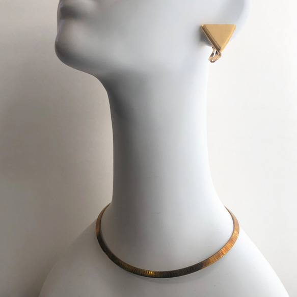 Vintage plate choker NC-016 * 6枚目の画像