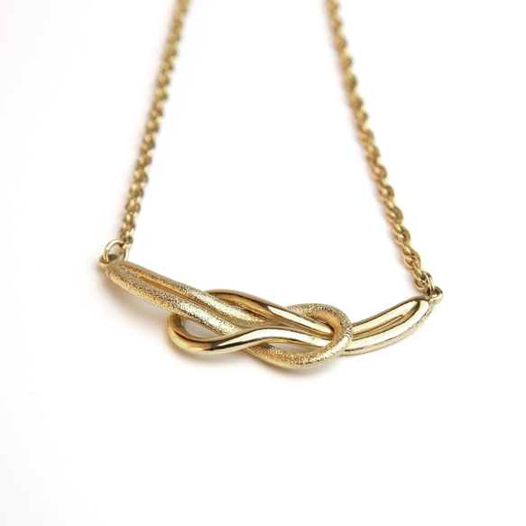 Vintage Knot Necklace NC-023* 2枚目の画像