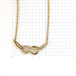 Vintage Knot Necklace NC-023* 6枚目の画像