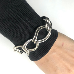 Double chain bracelet BT-011 5枚目の画像