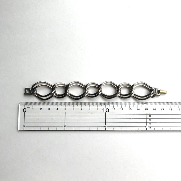 Double chain bracelet BT-011 6枚目の画像