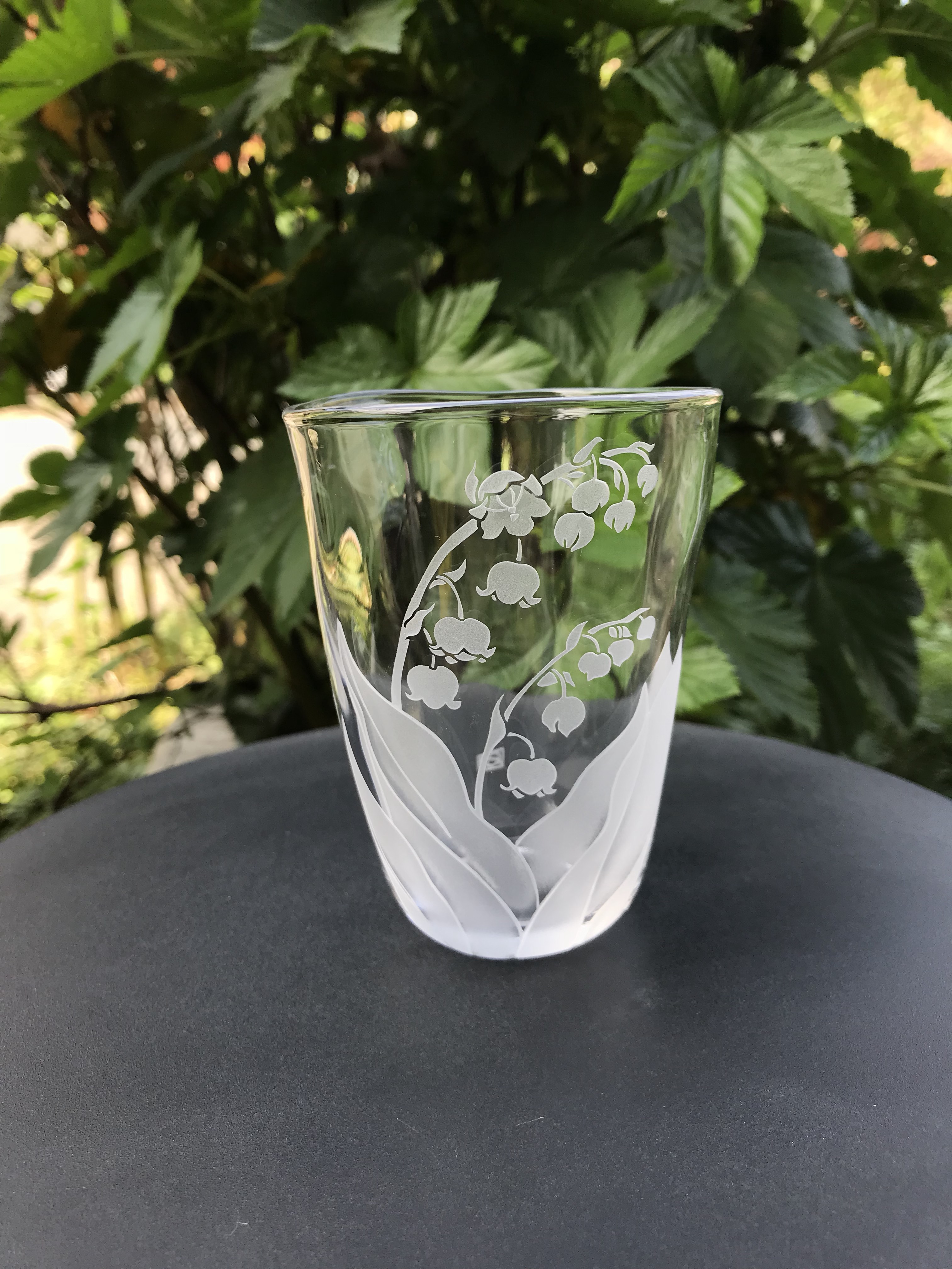 すずらん　ガラスコップ　グラス　タンブラー　誕生日・記念日　母の日