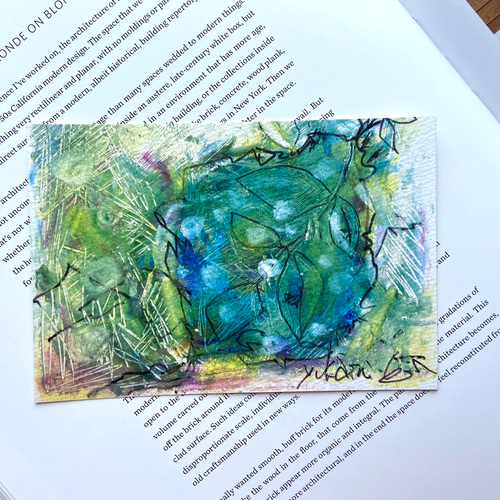 抽象絵画 魚アート 格安セール