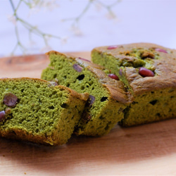 母の日 宇治抹茶大納言ケーキ 1本 パウンドケーキ ギフト 抹茶スイーツ 抹茶ケーキ お菓子 誕生日 内祝 京都 きよ泉 1枚目の画像