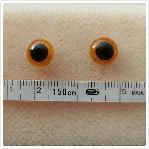 ハンドメイドグラスアイ～テディベア・ぬいぐるみ用 【テディベア素材