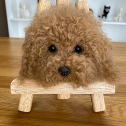 愛犬ちゃんのそっくりなリアルなペット人形をお作りします！　羊毛フェルト　犬　オーダー　ぬいぐるみ　犬　　ペット　リアル　 2枚目の画像