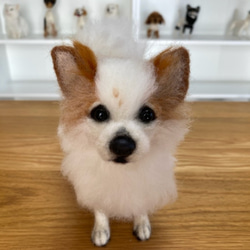 愛犬ちゃんのそっくりなリアルなペット人形をお作りします！ 羊毛