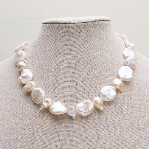 天然バロックパールのチョーカー ＊Creema限定送料無料