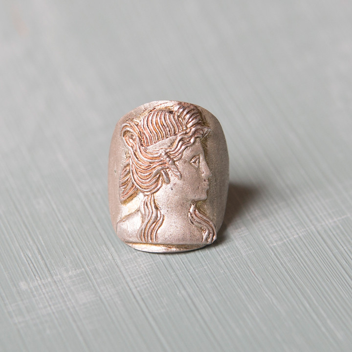 女神よ私に微笑んで、アンティーク調リング（シルバー925）＊Creema限定送料無料