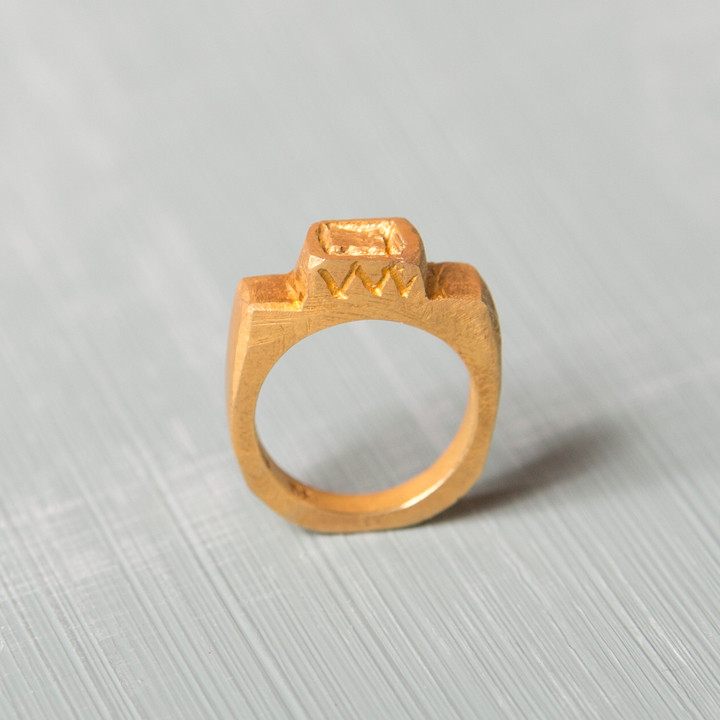 【2019年新作】ずっと待っていたミュージアムリング（18金GP・シルバー925）＊Creema限定送料無料