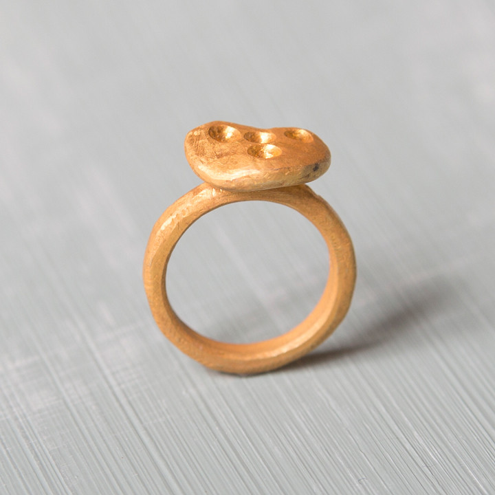 【2019年新作】古代に思いを馳せるミュージアムリング（18金GP・シルバー925）＊Creema限定送料無料