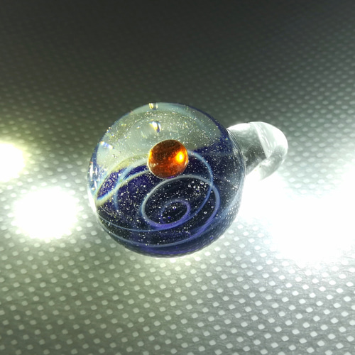 楽天市場】【新作入荷】宇宙ガラス ペンダント レディース