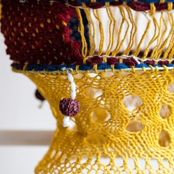 インドのウール織物の装飾品/シャンデリア-モーニングライト 3枚目の画像