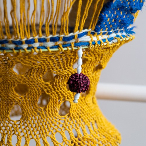 印度羊毛編織掛飾 / 吊燈－ 堅毅 第3張的照片