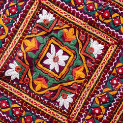 印度沙漠 水煙刺繡 手工編織地毯  - 七葉樹 第3張的照片