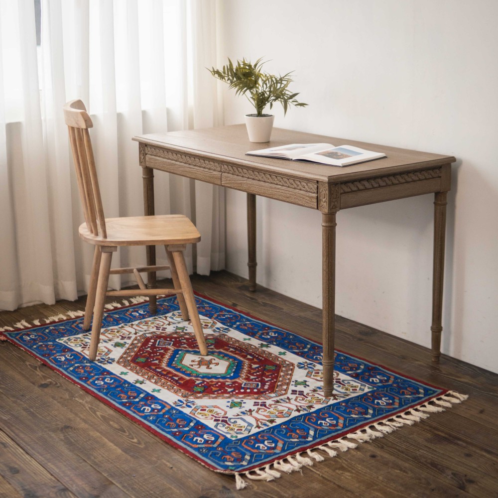 カシミアウール手織りトーテムカーペットラージスタイル-素晴らしい夜