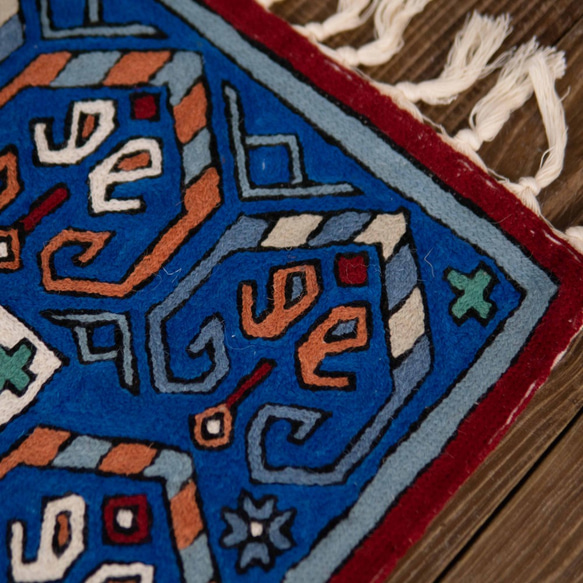 喀什米爾 羊毛手工編織 圖騰地毯 大款 － 天方夜譚 第6張的照片