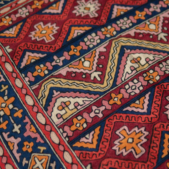 喀什米爾 羊毛手工編織 圖騰地毯 大款 － 童話故事 第6張的照片