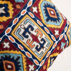 喀什米爾 羊毛編織 圖騰抱枕套－南亞方舟 第4張的照片