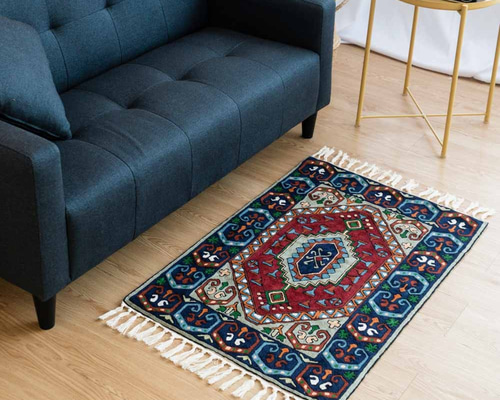 入手不可能！Hand Madeカシミア・カーペット インド製 40年前商品 入手