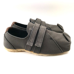 【sale‼】Mサイズ（23～24㎝）SQUARE velcro-sneakers #倉敷帆布 3枚目の画像