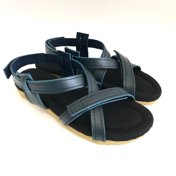 BELT sandals #natural leather #受注製作 ＃天然素材 2枚目の画像
