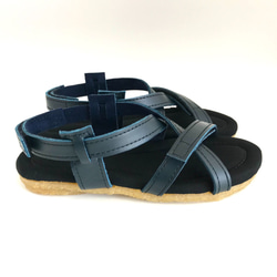 BELT sandals #natural leather #受注製作 ＃天然素材 3枚目の画像