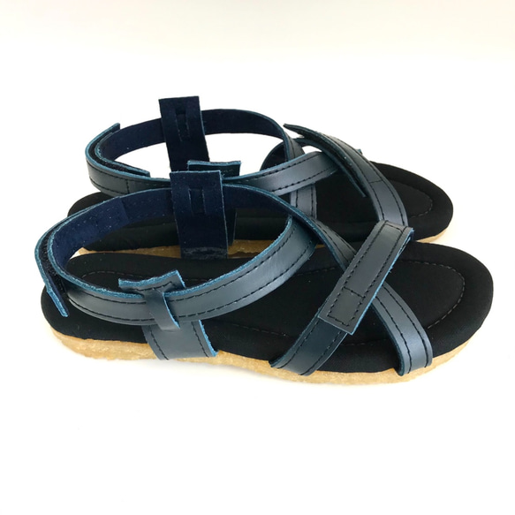 BELT sandals #natural leather #受注製作 ＃天然素材 4枚目の画像