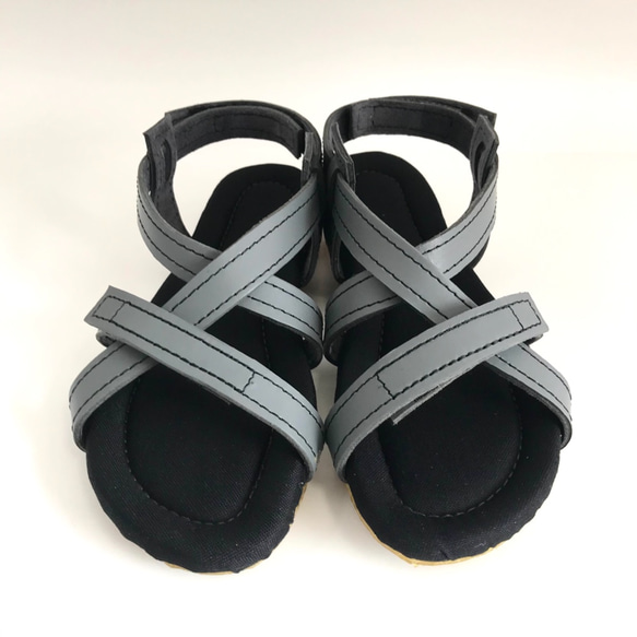 【sale‼】Mサイズ(23〜24cm) BELT sandals #natural leather 5枚目の画像