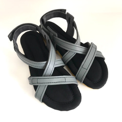 【sale‼】Mサイズ(23〜24cm) BELT sandals #natural leather 6枚目の画像