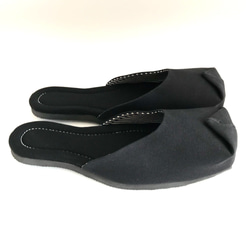 SQUARE slippers #倉敷帆布 #受注製作 #軽量設計 3枚目の画像