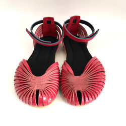 【 アウトレット 】Lサイズ(24〜25cm) STRAP sandals #natural leather ＃天然素材 5枚目の画像