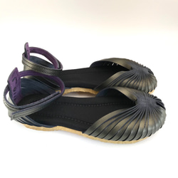 【summer sale‼】Mサイズ(23〜24cm) STRAP sandals #natural leather 4枚目の画像