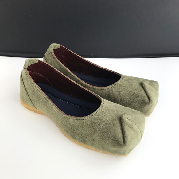 SQUARE shoes #東レmicro-fiber #受注製作 2枚目の画像