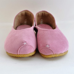 ROUND shoes #micro-fiber #受注製作 5枚目の画像