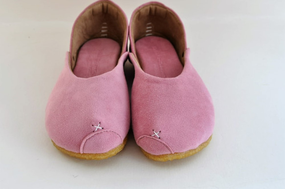 ROUND shoes #micro-fiber #受注製作 6枚目の画像