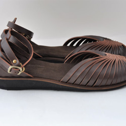 【アウトレット】ballet sandals (natural leather) 3枚目の画像