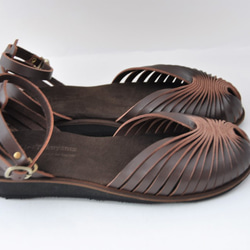 【アウトレット】ballet sandals (natural leather) 4枚目の画像