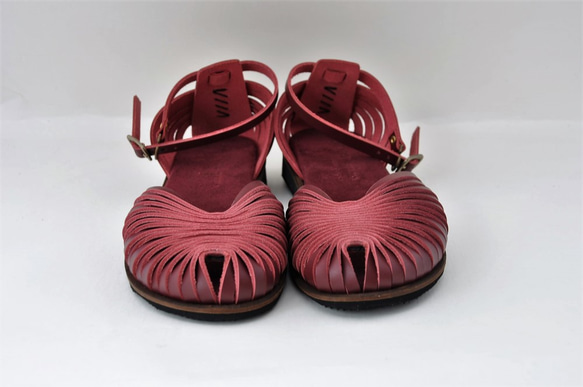 【アウトレット】ballet sandals (natural leather) 5枚目の画像