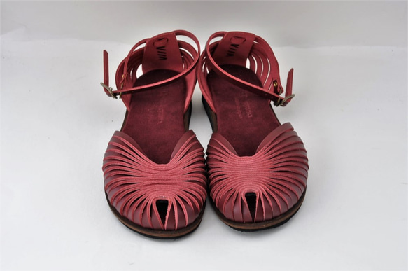 【アウトレット】ballet sandals (natural leather) 6枚目の画像